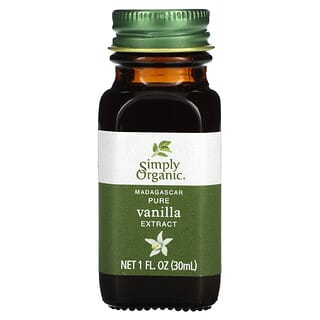 Simply Organic, Extracto puro de vainilla de Madagascar, 30 ml (1 oz. Líq.)