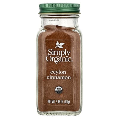 Simply Organic, Ceylon Cinnamon, 2.08 oz (59 g)