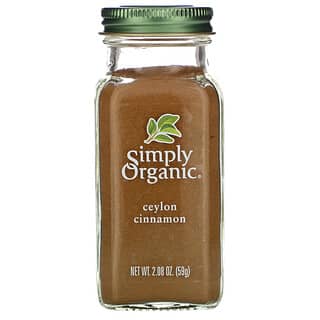 Simply Organic,  Canela Orgânica do Ceilão, 59 g