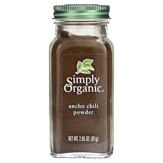 Simply Organic, Ancho Chili Powder, 2.85 oz (81 g)