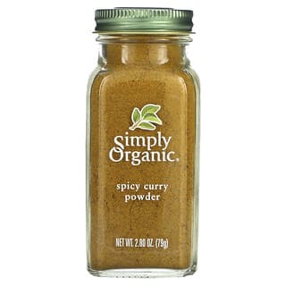 Simply Organic, Curry piquant en poudre, 79 g