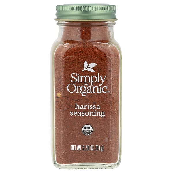 Simply Organic, 하리사 시즈닝, 91g(3.20oz)