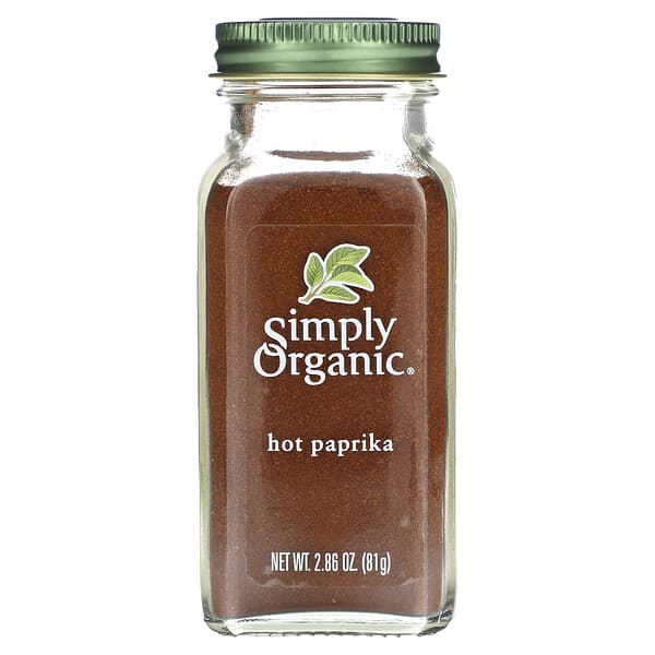 Simply Organic, ホットパプリカ、81g（2.86オンス）