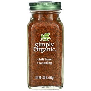 Simply Organic, Tempero de Pimenta e Limão, 119 g (4,20 oz)