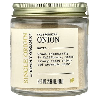 Simply Organic, Single Origin, California Onion, 2.86 oz (81 g)