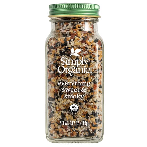 Simply Organic, Totul dulce și afumat, 3,67 oz (104 g)