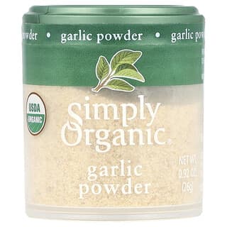 Simply Organic, Garlic Powder, 0.92 oz (26 g)