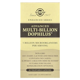Solgar, Advanced Multi-Billion Dophilus®, 60 cápsulas vegetales