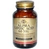 Alpha Lipoic Acid, 60 mg, 60 Veggie Caps