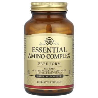 Solgar, Essential Amino Complex, 90 Cápsulas vegetais