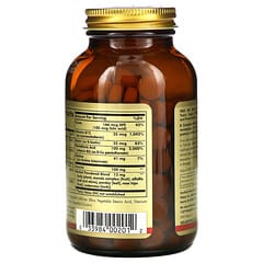 Solgar, B-Complex with Vitamin C Stress Formula, Vitamin-B-Komplex mit Vitamin C, Stressformel, 250 Tabletten