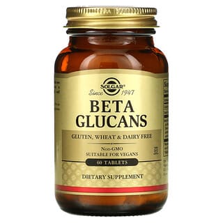 Solgar, Beta-glutanos, 60 Comprimidos