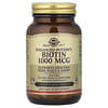 Biotin, 1,000 mcg, 250 Vegetable Capsules