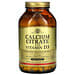 Solgar, سترات الكالسيوم مع فيتامين د3, 240 قرص