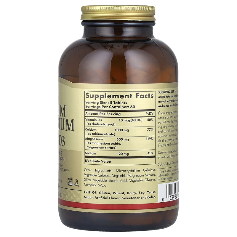 Vendita Magnesio Vitamina B6 a rilascio prolungato 120 compresse di 1550mg Soria Natural