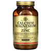 Calcium Magnesium Plus Zinc, 250 Tablets