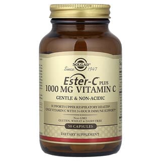 Solgar, Ester-C Plus, vitamin C, 1000 mg, 50 kapsula