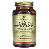 Solgar, Ester-C Plus, Vitamina C, 1000 mg, 100 cápsulas