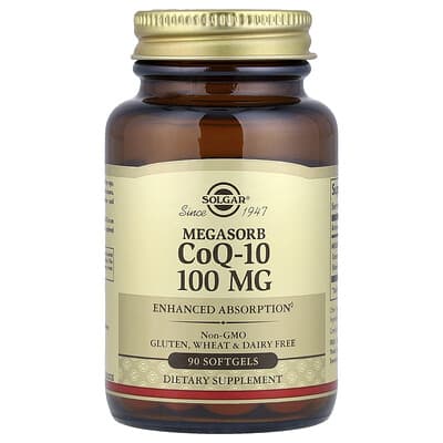 Solgar, Megasorb CoQ-10, 100 mg, 90 Softgels
