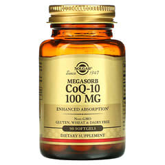 Solgar, Megasorb CoQ-10, 100 Mg, 90 Softgels