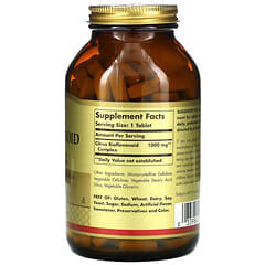Solgar, Zitrus Bioflavonoid Komplex, 1000 mg, 250 Tabletten