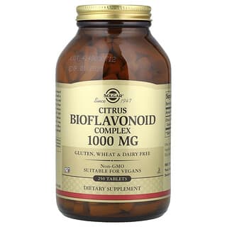 Solgar, Complexo Cítrico de Bioflavonoides, 1000 mg, 250 Comprimidos