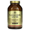Aceite de semilla de lino, 1250 mg, 100 cápsulas blandas (625 mg por cápsula blanda)