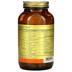 Solgar, Formula VM-75, Múltiples vitaminas con minerales quelados, sin hierro, 180 comprimidos