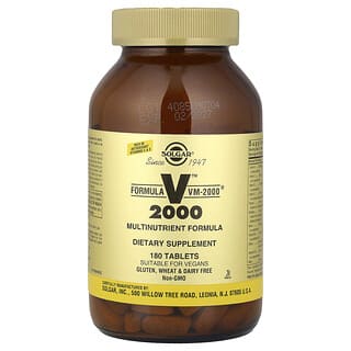 Solgar, Formula VM-2000®, 180 Tablets