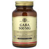 GABA, 500 mg, 100 Vegetable Capsules