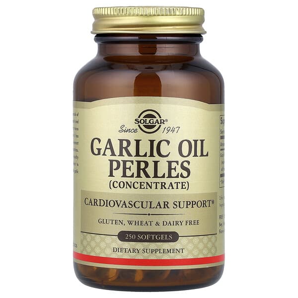 Solgar, Garlic Oil Perles, Concentrate, 250 Softgels