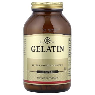 Solgar, Gelatin, 250 Capsules (560 mg per Capsule)