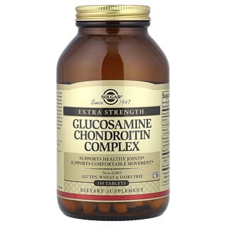 Solgar, Kompleks glukozaminy i chondroityny, 150 tabletek