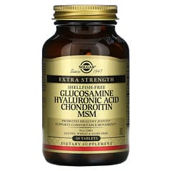 Solgar, Glucosamine Hyaluronic Acid Chondroitin MSM, 60 Tablets