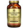 L-Glutamine, 500 mg, 250 Vegetable Capsules