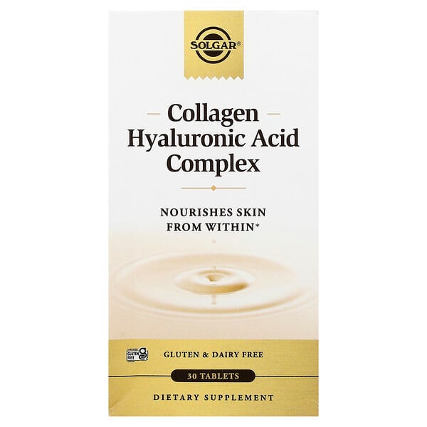 Solgar, Collagen Hyaluronic Acid Complex, 30 Tablets