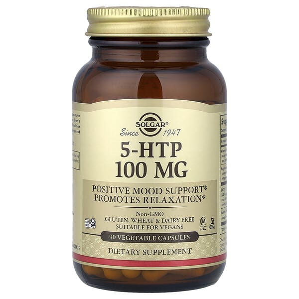 Solgar, 5-HTP，90 粒素食膠囊