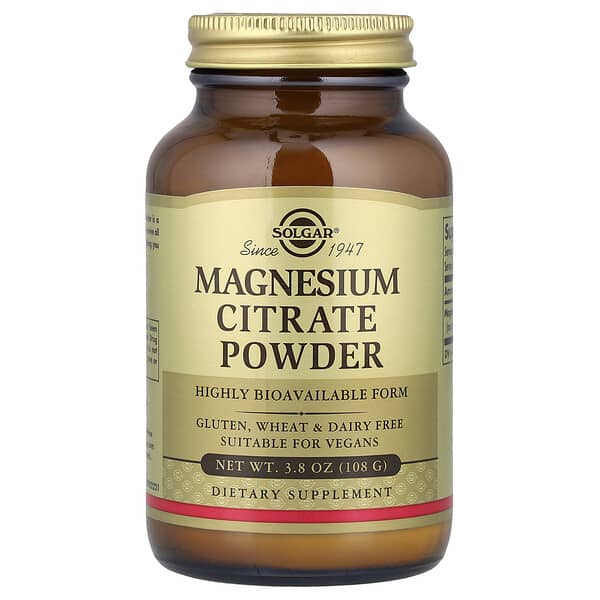 Magnesium Citrate Powder, 3.8 oz (108 g)