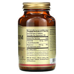 Solgar, Magnesium mit Vitamin B6, 250 Tabletten