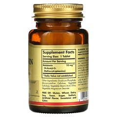 Solgar, Melatonina, 10 mg, 60 Tabletas