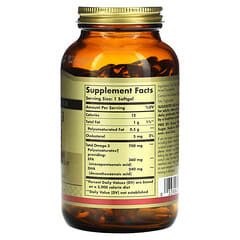Solgar, Omega-3, EPA y DHA, Doble concentración, 700 mg, 120 cápsulas blandas