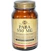 PABA, 550 mg, 100 Veggie Caps