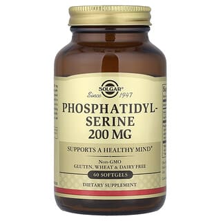 Solgar, Phosphatidylserine, 200 mg, 60 Softgels