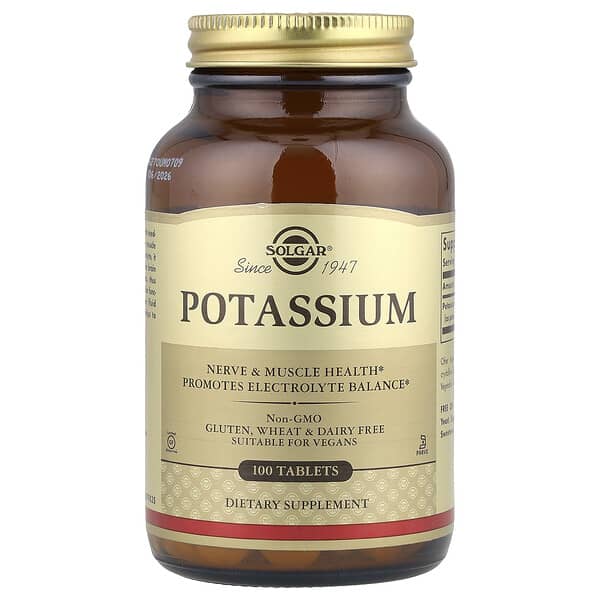 Potassium, 100 Tablets (99 mg per Tablet)