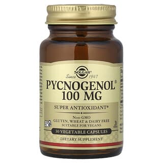 سولغار‏, Pycnogenol‏، 100 ملجم، 30 كبسولة نباتية