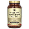 Psyllium Husks Fiber, Ballaststoffe aus Flohsamenschalen, 1.000 mg, 200 pflanzliche Kapseln (500 mg pro Kapsel)