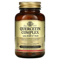 Solgar, Quercetin Complex with Ester-C Plus, 50 Vegetable Capsules