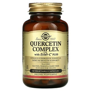 سولغار‏, Quercetin Complex with Ester-C Plus، 50 كبسولة نباتية