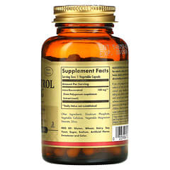 Solgar, Resveratrol, 100 mg, 60 Cápsulas Vegetais