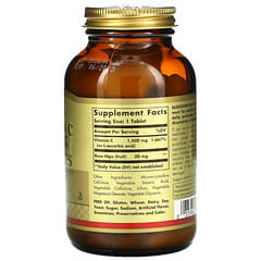 Solgar, Vitamina C con rosa mosqueta, 1500 mg, 90 comprimidos